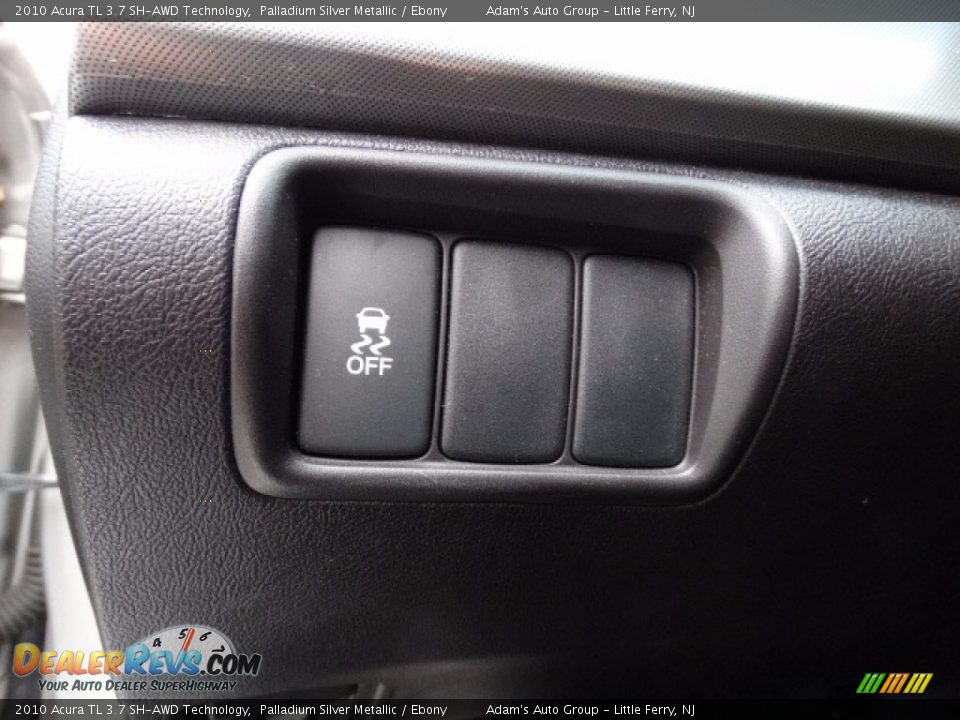 2010 Acura TL 3.7 SH-AWD Technology Palladium Silver Metallic / Ebony Photo #13