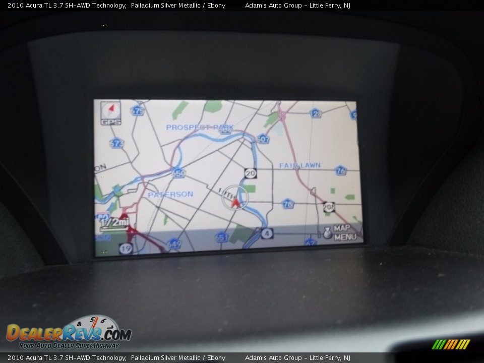 2010 Acura TL 3.7 SH-AWD Technology Palladium Silver Metallic / Ebony Photo #16