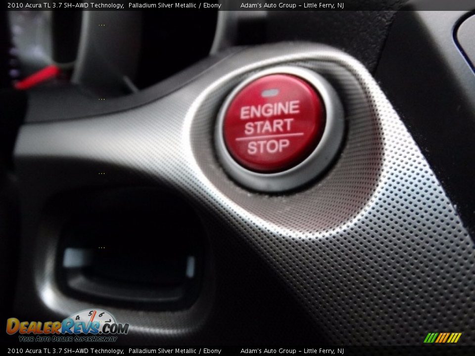 2010 Acura TL 3.7 SH-AWD Technology Palladium Silver Metallic / Ebony Photo #20