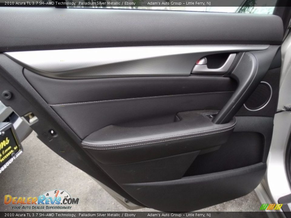 2010 Acura TL 3.7 SH-AWD Technology Palladium Silver Metallic / Ebony Photo #23