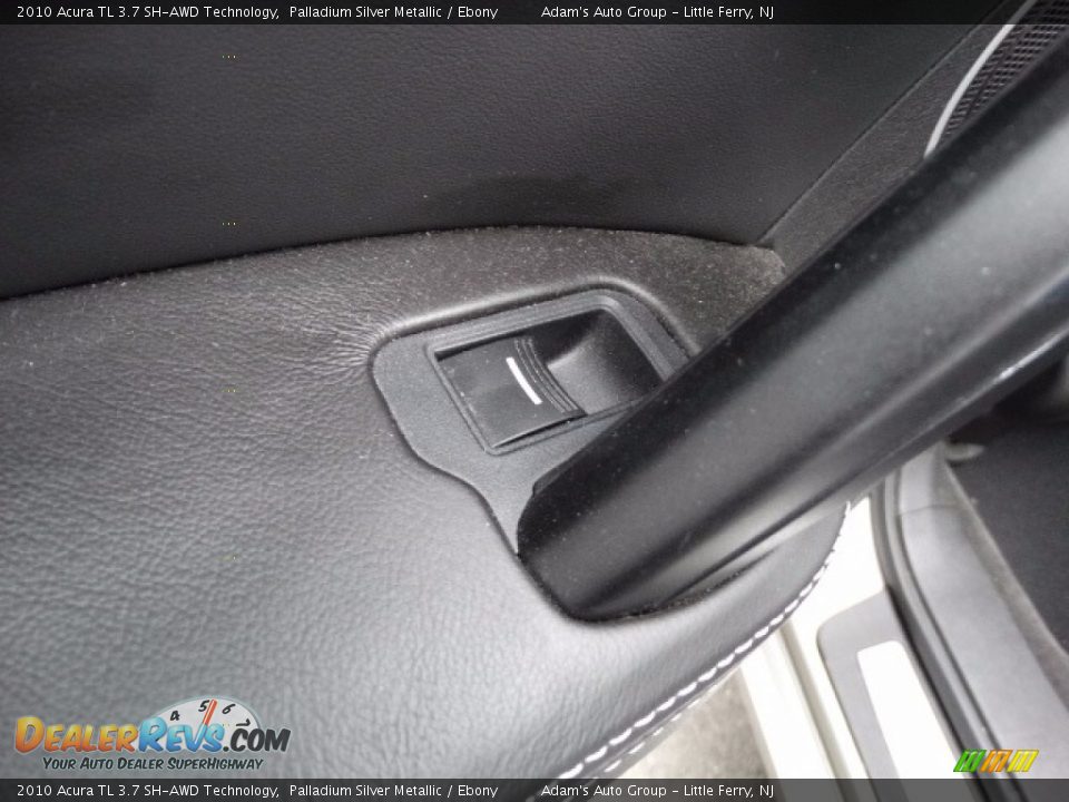 2010 Acura TL 3.7 SH-AWD Technology Palladium Silver Metallic / Ebony Photo #24