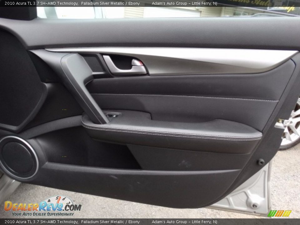 2010 Acura TL 3.7 SH-AWD Technology Palladium Silver Metallic / Ebony Photo #33
