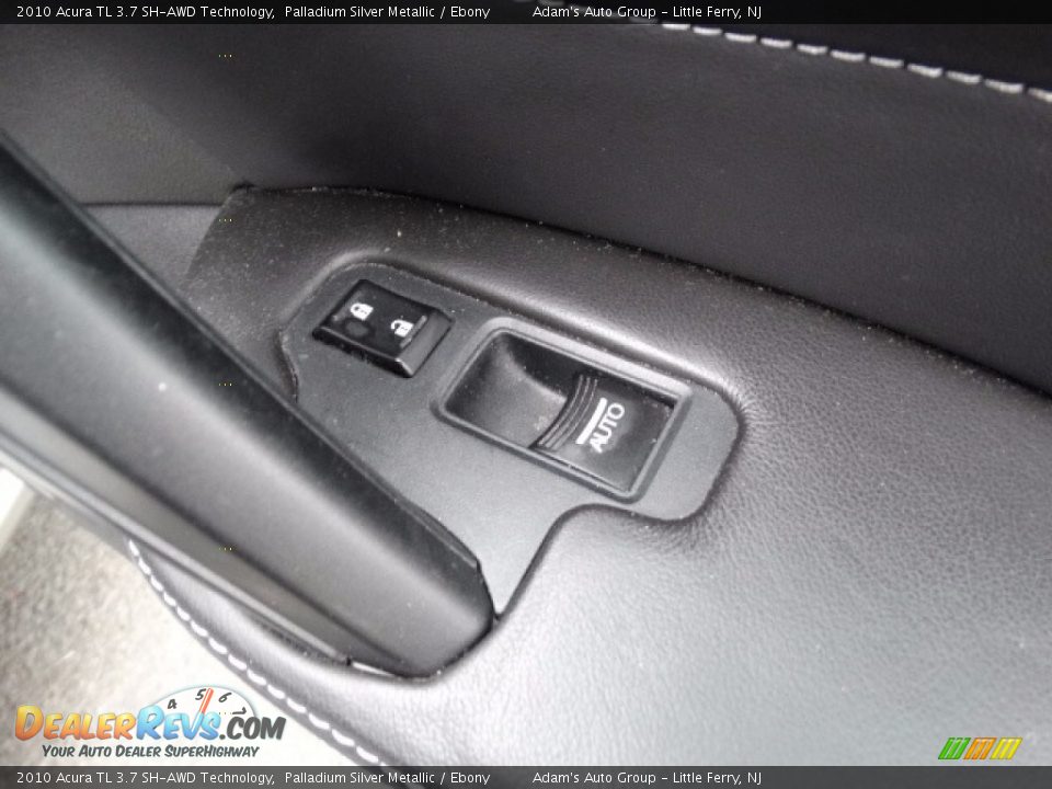 2010 Acura TL 3.7 SH-AWD Technology Palladium Silver Metallic / Ebony Photo #34