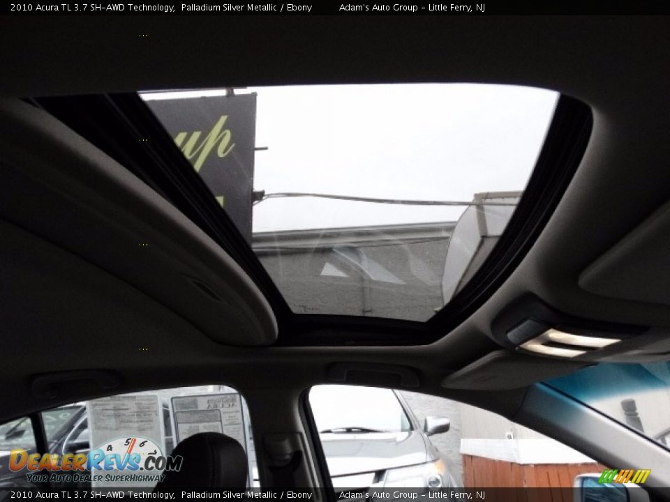 2010 Acura TL 3.7 SH-AWD Technology Palladium Silver Metallic / Ebony Photo #36
