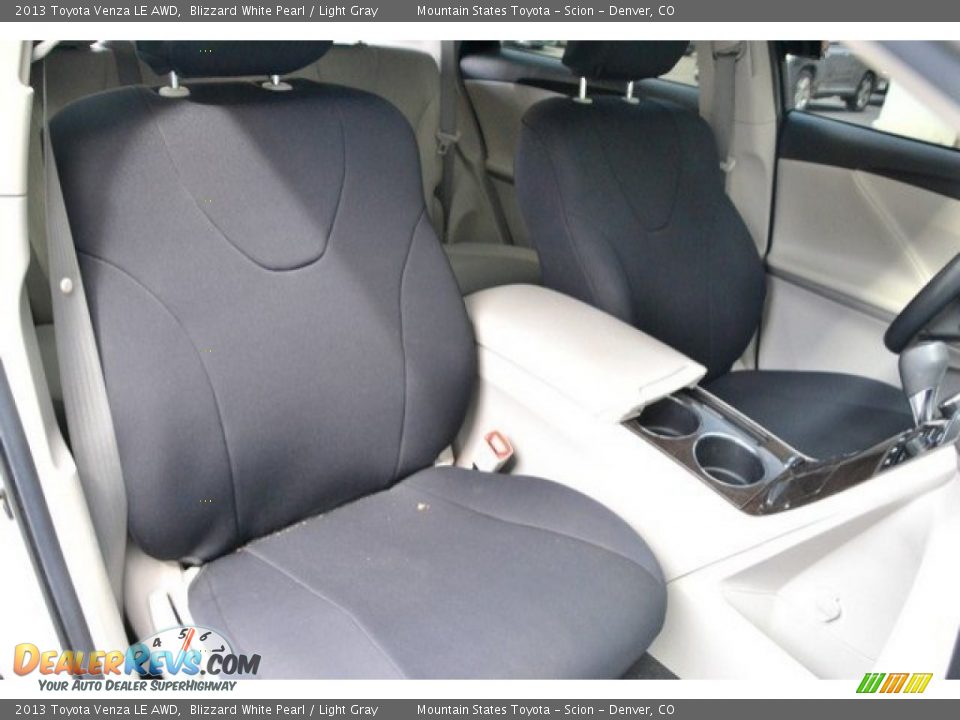 2013 Toyota Venza LE AWD Blizzard White Pearl / Light Gray Photo #18