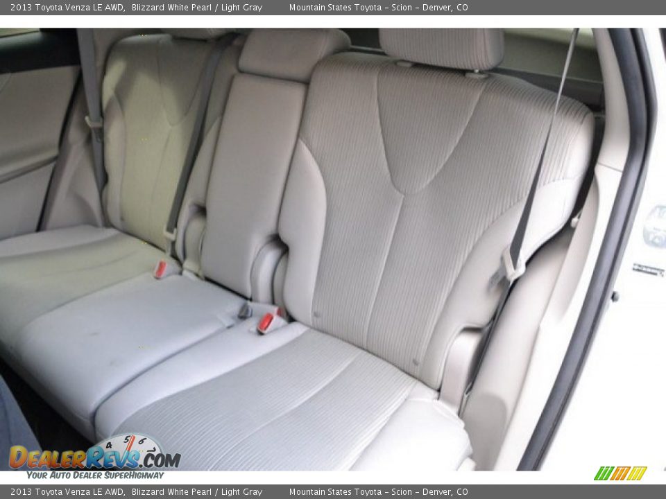 2013 Toyota Venza LE AWD Blizzard White Pearl / Light Gray Photo #21