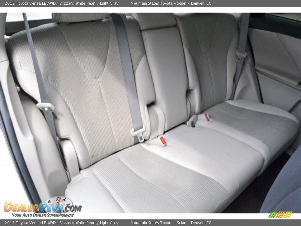 2013 Toyota Venza LE AWD Blizzard White Pearl / Light Gray Photo #22