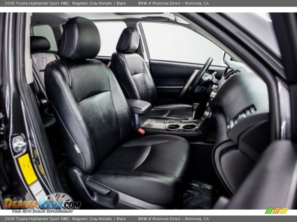 2008 Toyota Highlander Sport 4WD Magnetic Gray Metallic / Black Photo #6