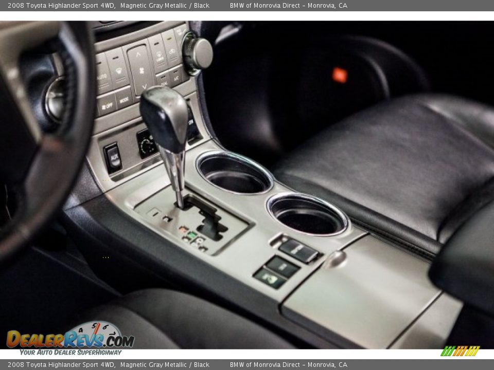 2008 Toyota Highlander Sport 4WD Magnetic Gray Metallic / Black Photo #19