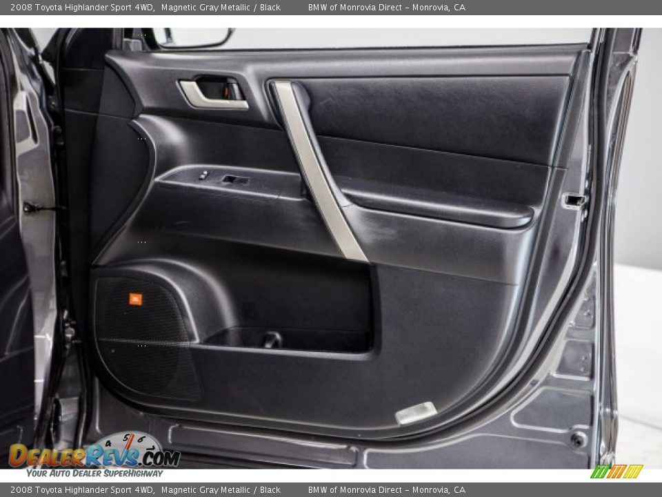 2008 Toyota Highlander Sport 4WD Magnetic Gray Metallic / Black Photo #26