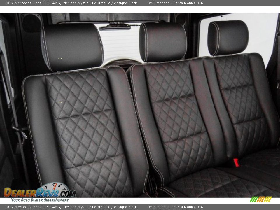 Rear Seat of 2017 Mercedes-Benz G 63 AMG Photo #14