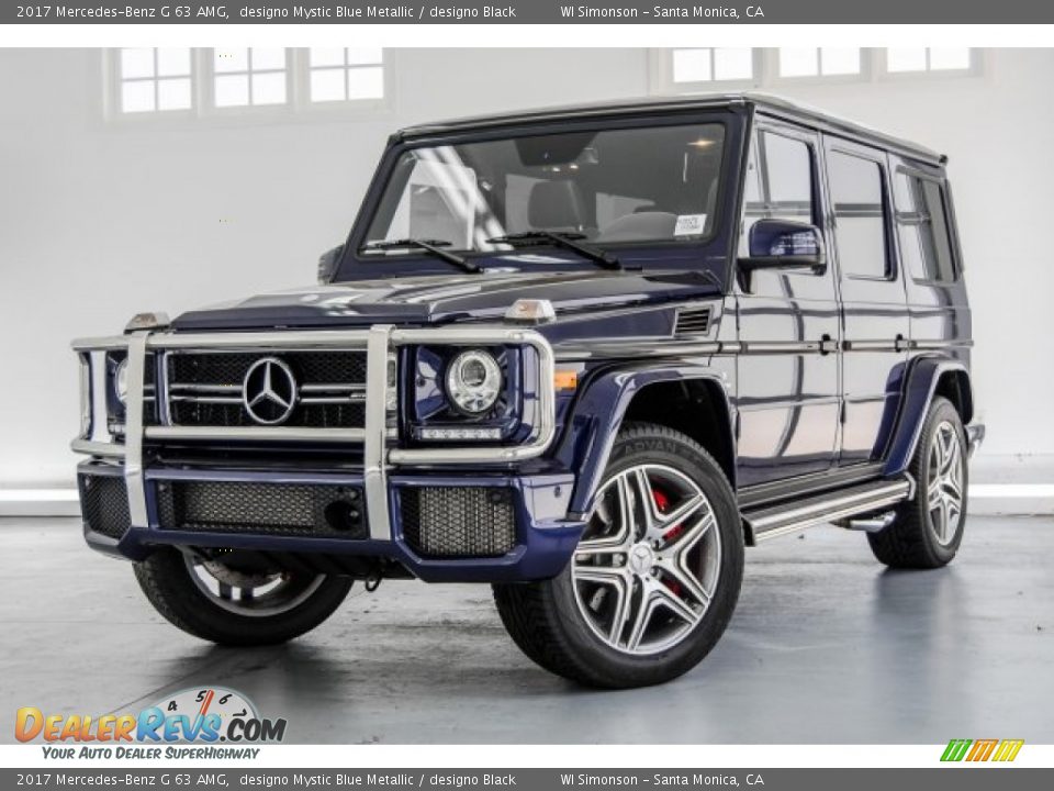 designo Mystic Blue Metallic 2017 Mercedes-Benz G 63 AMG Photo #15