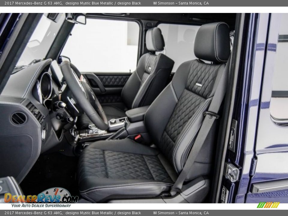 Front Seat of 2017 Mercedes-Benz G 63 AMG Photo #16