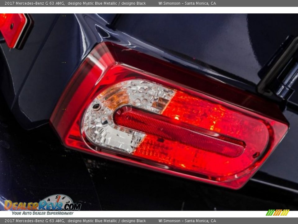 2017 Mercedes-Benz G 63 AMG designo Mystic Blue Metallic / designo Black Photo #25