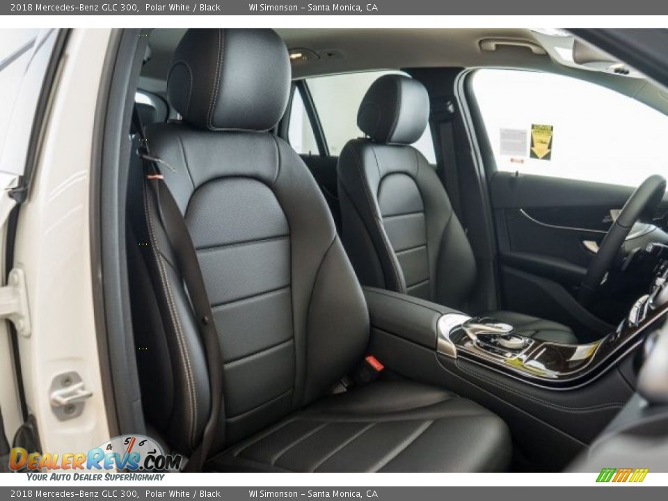 2018 Mercedes-Benz GLC 300 Polar White / Black Photo #2