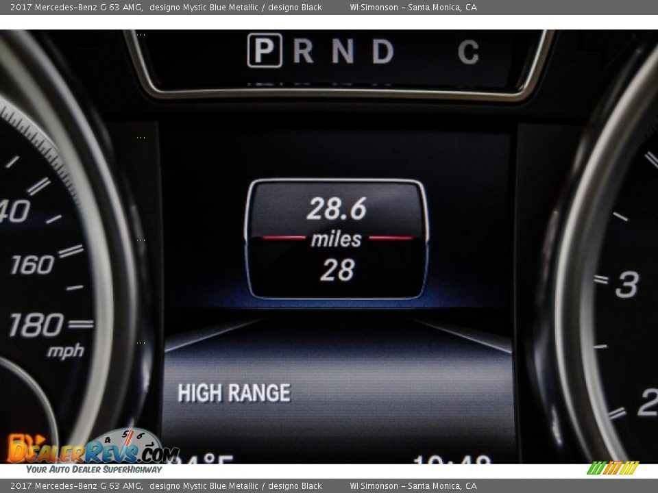 2017 Mercedes-Benz G 63 AMG designo Mystic Blue Metallic / designo Black Photo #35