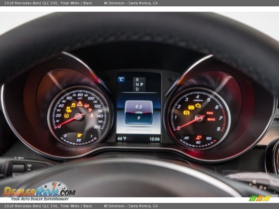 2018 Mercedes-Benz GLC 300 Polar White / Black Photo #6