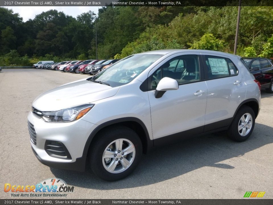 2017 Chevrolet Trax LS AWD Silver Ice Metallic / Jet Black Photo #1