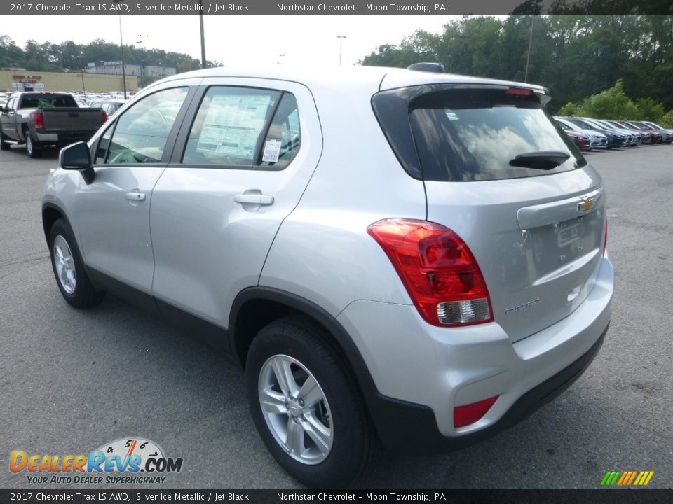 2017 Chevrolet Trax LS AWD Silver Ice Metallic / Jet Black Photo #3