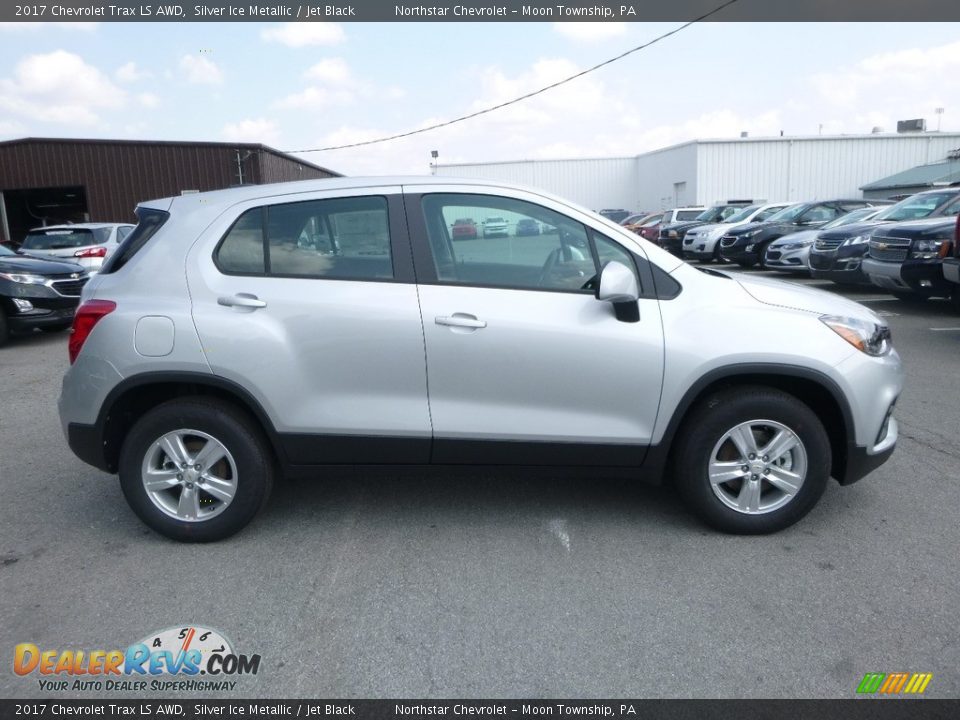 2017 Chevrolet Trax LS AWD Silver Ice Metallic / Jet Black Photo #6