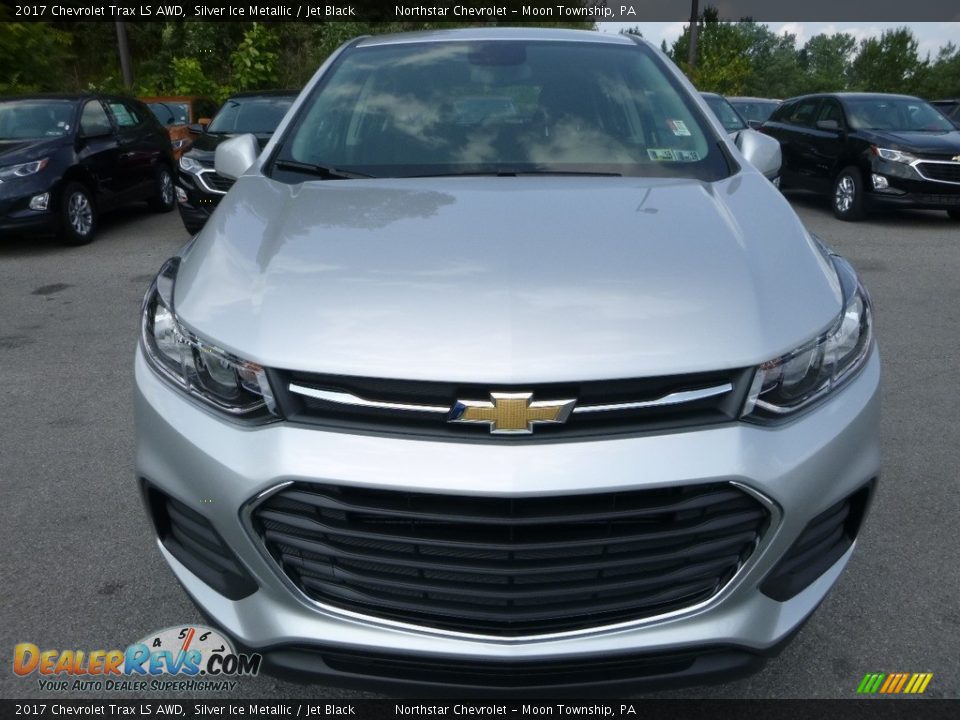 2017 Chevrolet Trax LS AWD Silver Ice Metallic / Jet Black Photo #8