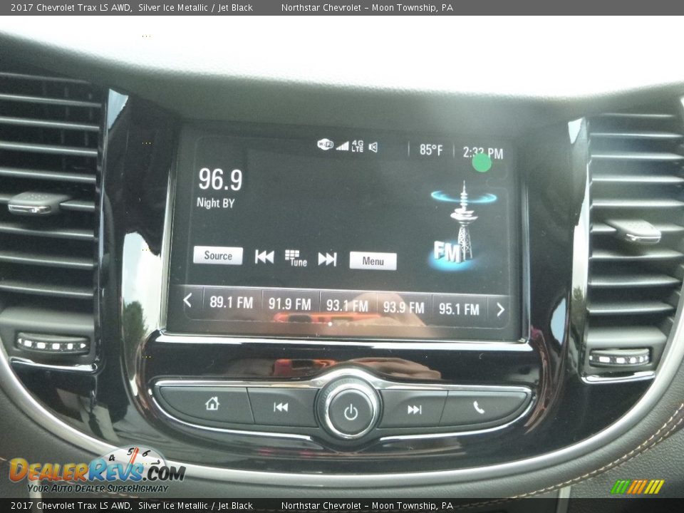 2017 Chevrolet Trax LS AWD Silver Ice Metallic / Jet Black Photo #17