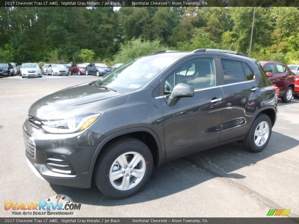 2017 Chevrolet Trax LT AWD Nightfall Gray Metallic / Jet Black Photo #1