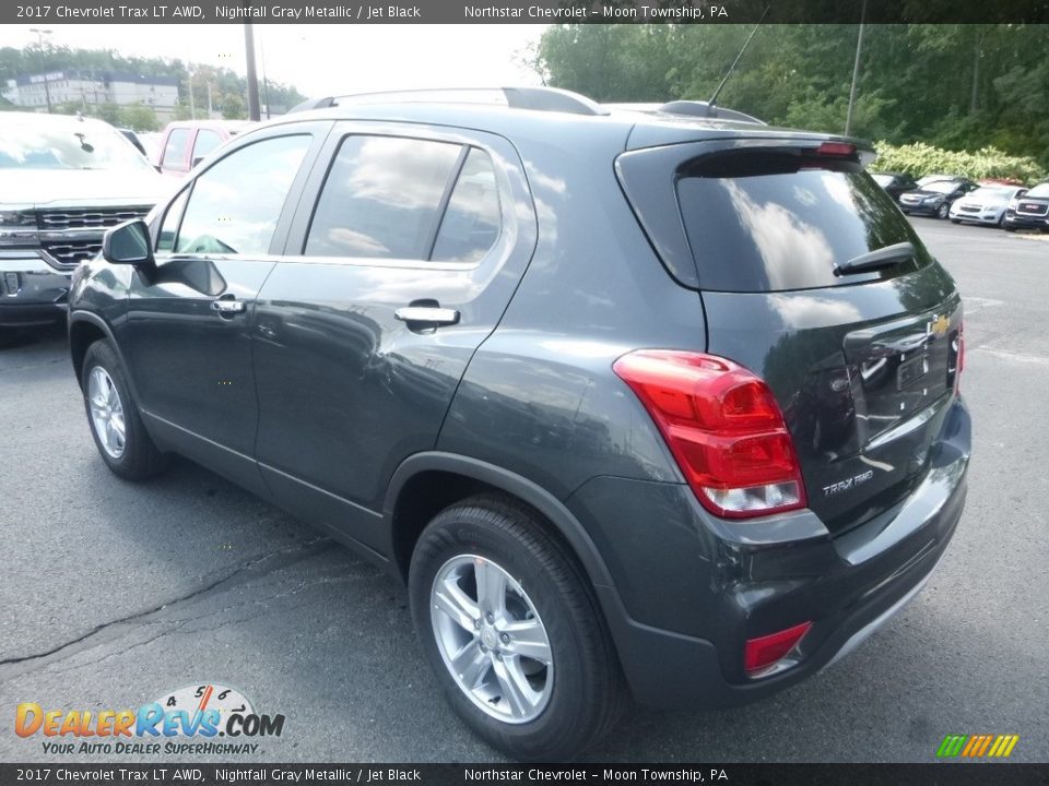 2017 Chevrolet Trax LT AWD Nightfall Gray Metallic / Jet Black Photo #3