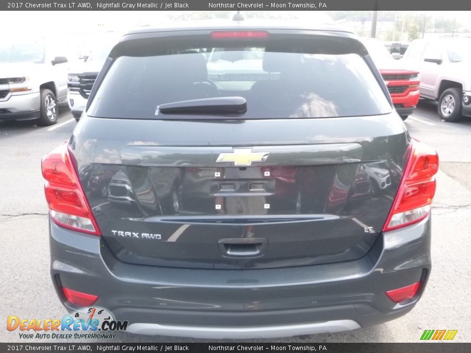 2017 Chevrolet Trax LT AWD Nightfall Gray Metallic / Jet Black Photo #4