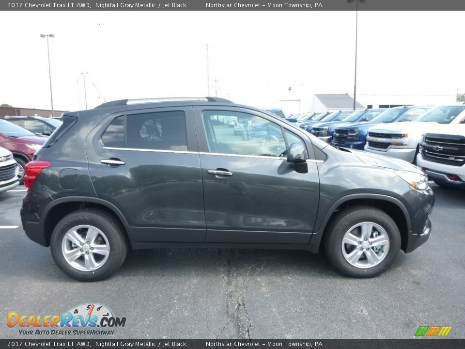 2017 Chevrolet Trax LT AWD Nightfall Gray Metallic / Jet Black Photo #6