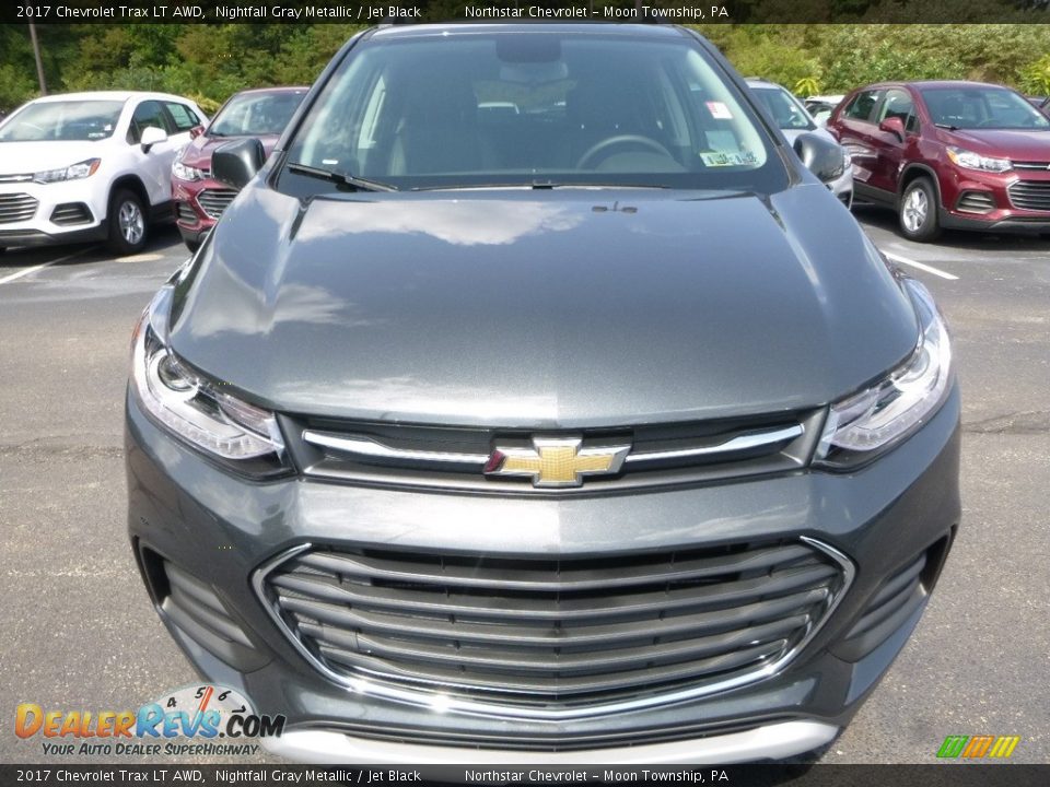 2017 Chevrolet Trax LT AWD Nightfall Gray Metallic / Jet Black Photo #8