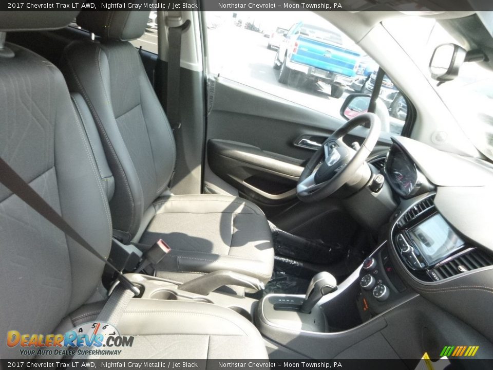 2017 Chevrolet Trax LT AWD Nightfall Gray Metallic / Jet Black Photo #10