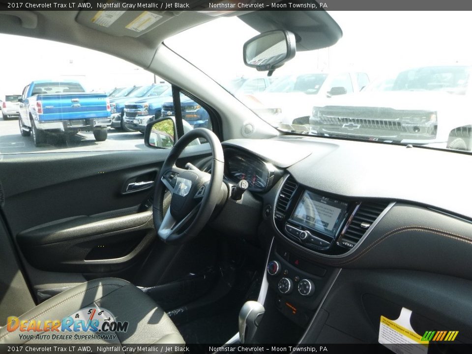 2017 Chevrolet Trax LT AWD Nightfall Gray Metallic / Jet Black Photo #11
