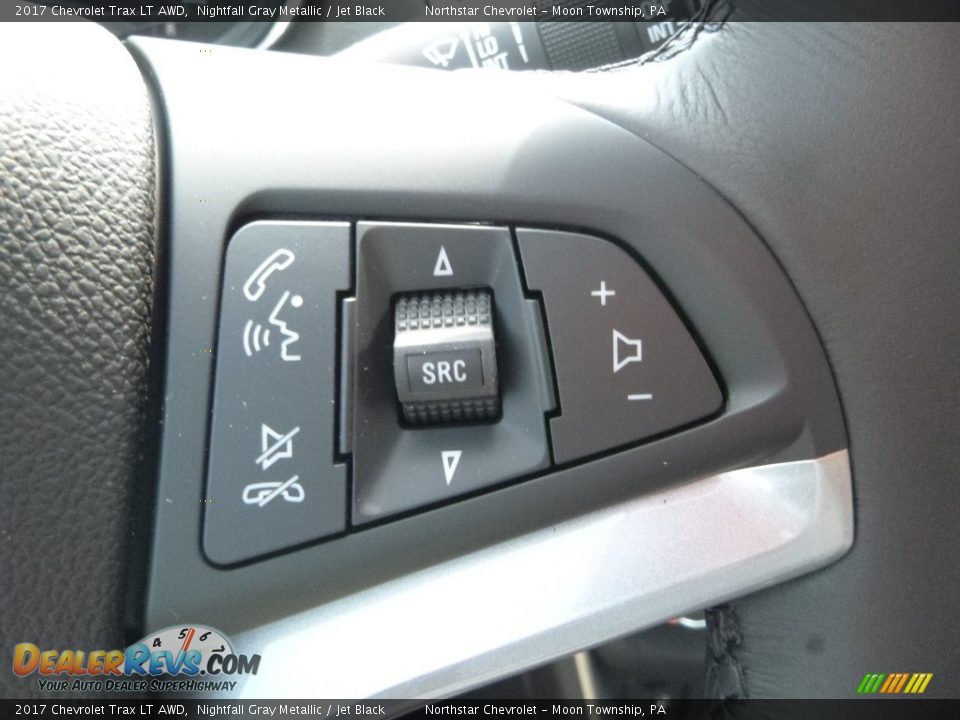 2017 Chevrolet Trax LT AWD Nightfall Gray Metallic / Jet Black Photo #18