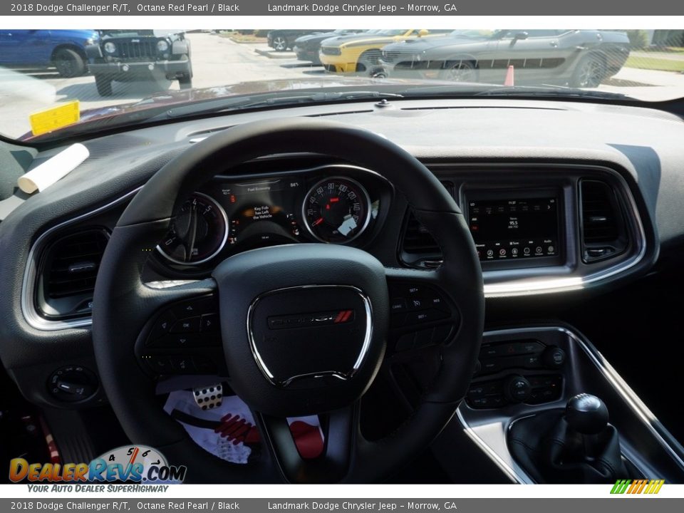 2018 Dodge Challenger R/T Octane Red Pearl / Black Photo #7