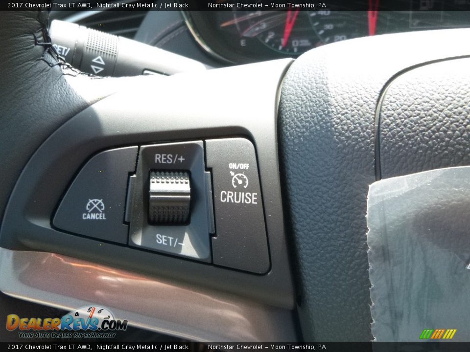 2017 Chevrolet Trax LT AWD Nightfall Gray Metallic / Jet Black Photo #19