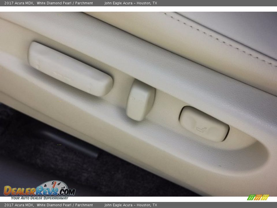 2017 Acura MDX White Diamond Pearl / Parchment Photo #18