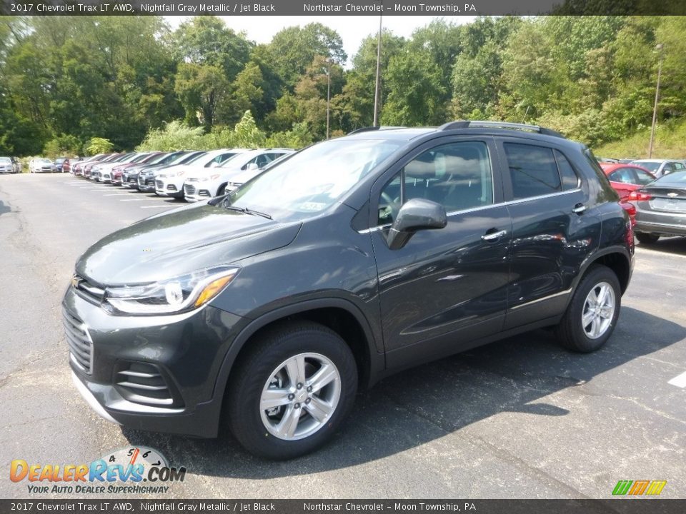 2017 Chevrolet Trax LT AWD Nightfall Gray Metallic / Jet Black Photo #1