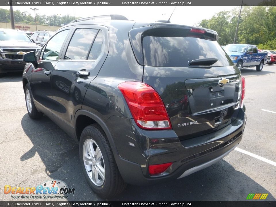 2017 Chevrolet Trax LT AWD Nightfall Gray Metallic / Jet Black Photo #3