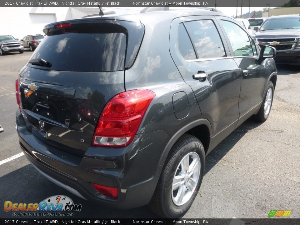 2017 Chevrolet Trax LT AWD Nightfall Gray Metallic / Jet Black Photo #5