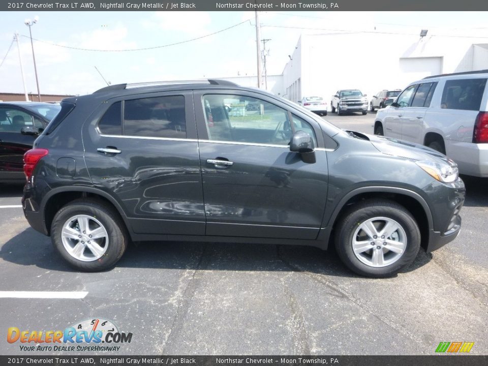 2017 Chevrolet Trax LT AWD Nightfall Gray Metallic / Jet Black Photo #6