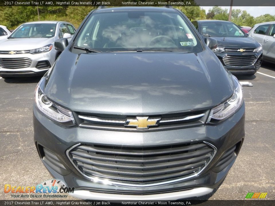 2017 Chevrolet Trax LT AWD Nightfall Gray Metallic / Jet Black Photo #8