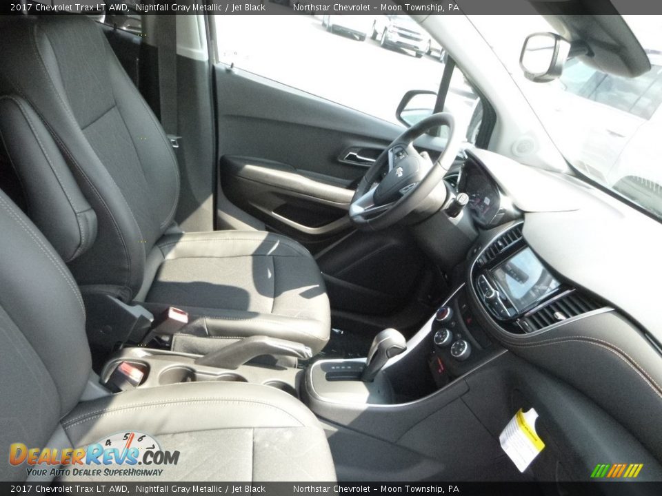 2017 Chevrolet Trax LT AWD Nightfall Gray Metallic / Jet Black Photo #10