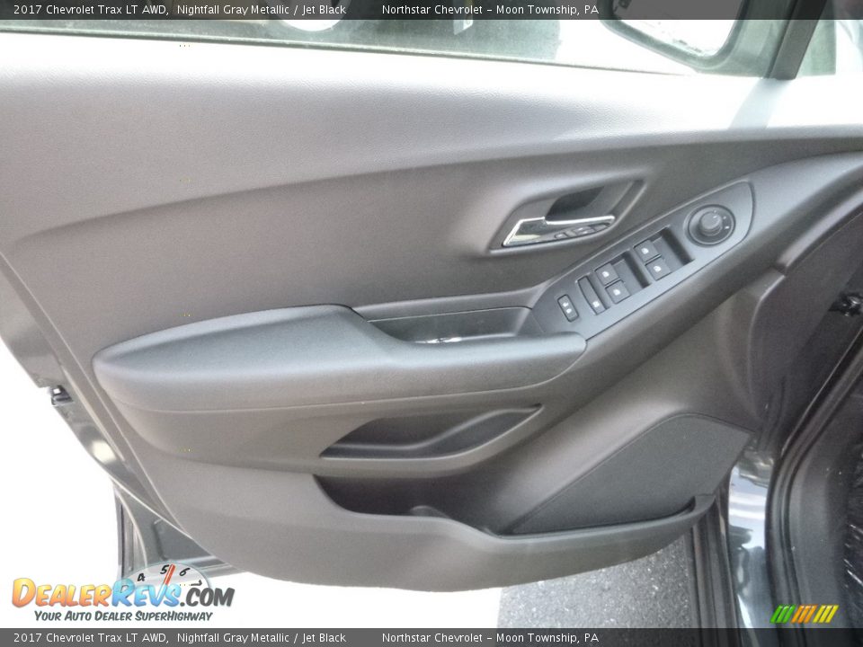 2017 Chevrolet Trax LT AWD Nightfall Gray Metallic / Jet Black Photo #14