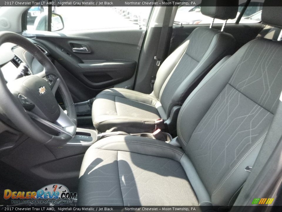 2017 Chevrolet Trax LT AWD Nightfall Gray Metallic / Jet Black Photo #15