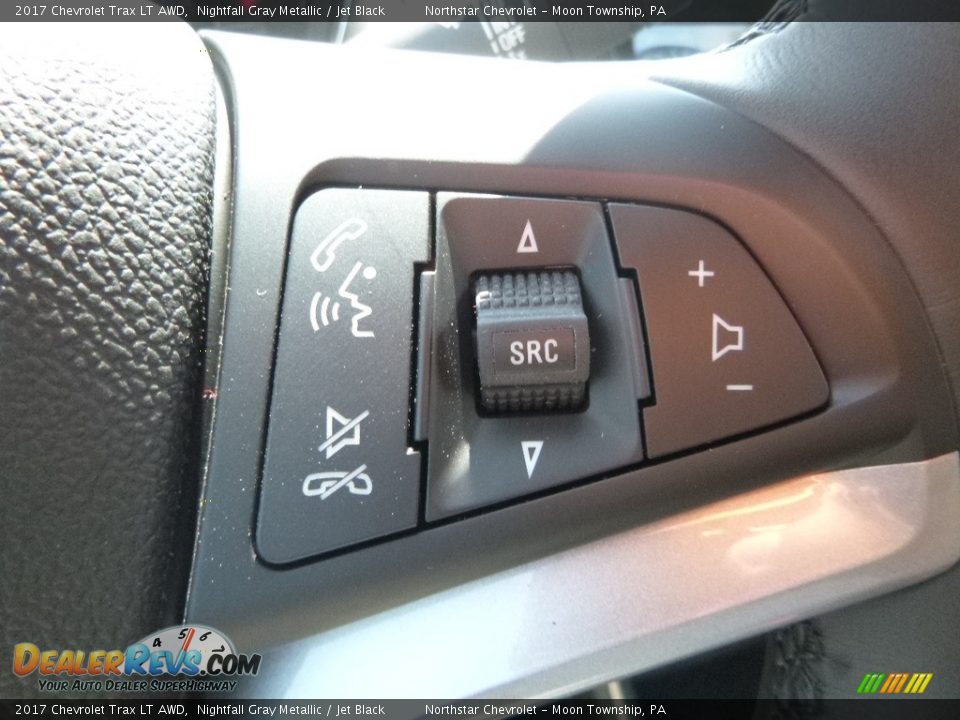 2017 Chevrolet Trax LT AWD Nightfall Gray Metallic / Jet Black Photo #19