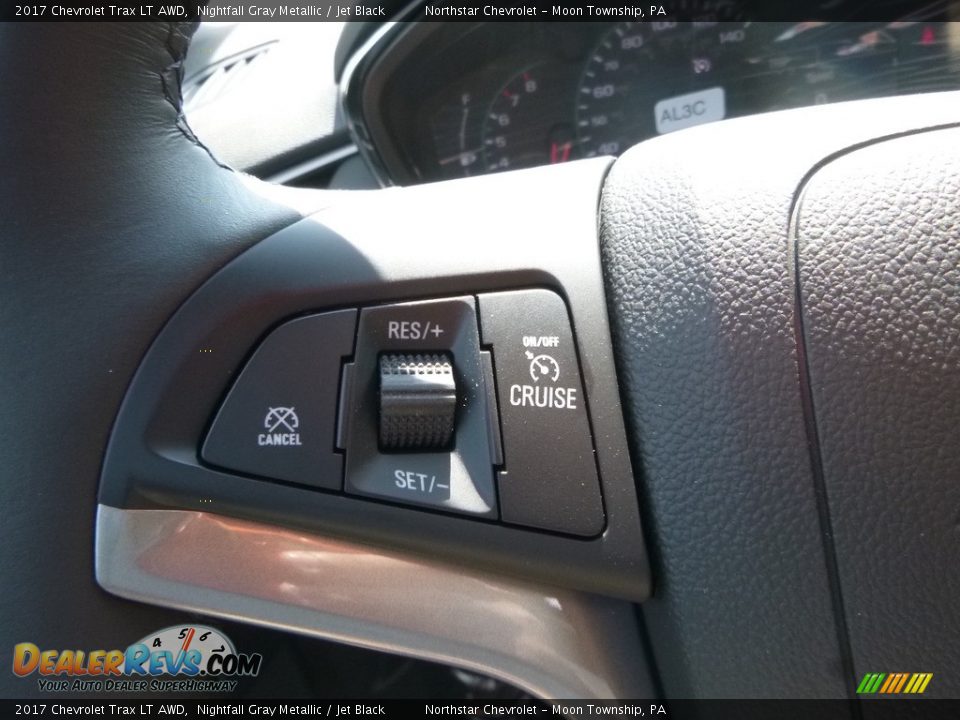 2017 Chevrolet Trax LT AWD Nightfall Gray Metallic / Jet Black Photo #20