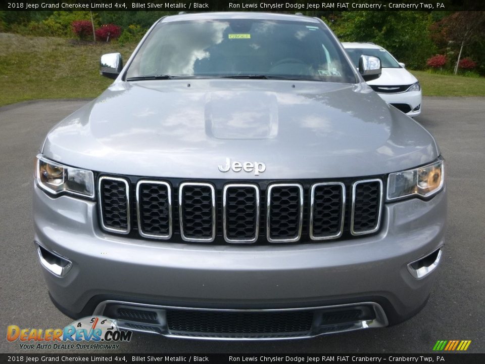 2018 Jeep Grand Cherokee Limited 4x4 Billet Silver Metallic / Black Photo #8