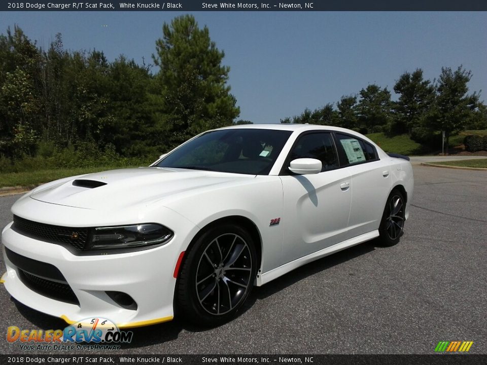 2018 Dodge Charger R/T Scat Pack White Knuckle / Black Photo #2