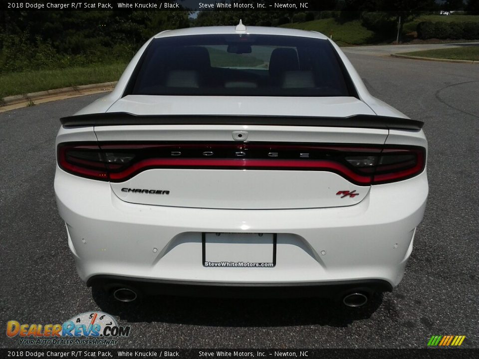2018 Dodge Charger R/T Scat Pack White Knuckle / Black Photo #7